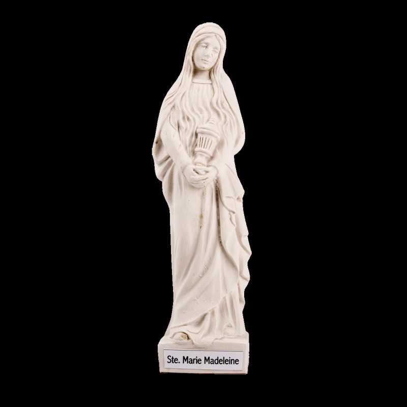 Statue Marie Madeleine 15 cm blanche