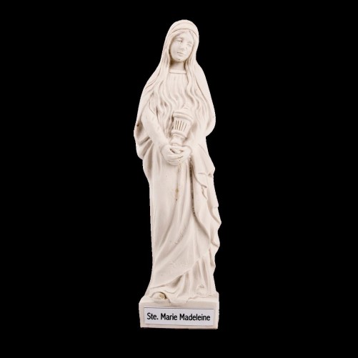 Statue Marie Madeleine 15 cm blanche