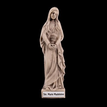 Statue Marie Madeleine 15 cm ton pierre