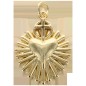 Pendentif de L'Ex-Voto doré supérieur, Ø 2.1 cm.