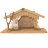 Cabane en bois, taille 29.5 x 9.5 x 15 cm.