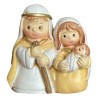 Nativité enfantine magnétique, H. 5 cm. Série de 4 assorties.