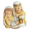 Nativité enfantine magnétique, H. 5 cm. Série de 4 assorties.