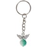 Porte-cl-eacute-s ange en acrylique H- 2-5 cm- LOT DE 5 ANGES DE COULEURS ASSORTIS-