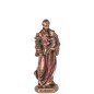 Statue bronze coule a froid de saint Antoine, H. 10 cm