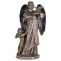 Statue bronze coulé à froid le l'archange Chamuel, H. 31 cm