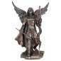 Statue de l’archange Gabriel en bronze à froid, hauteur 24 cm.