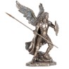 Statue bronze coulé à froid saint Raphaël, H. 24 cm