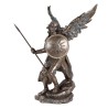 Statue bronze coulé à froid saint Raphaël, H. 24 cm