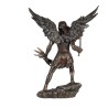 Statue bronze coulé à froid de l'archange Remiel,  H. 28 cm