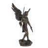 Statue bronze coulé à froid de l'archange Remiel,  H. 28 cm