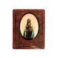 Magnet en bois 5 x 4 cm avec resine.