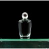 Bouteille verre 40 ml - H. 10cm + résine