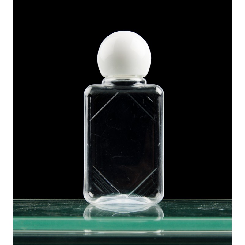 Bouteille plastique transparente 50 ml