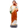Statue Saint Joseph en résine ou fibre de verre, en couleur, pour intérieur/extérieur. Plusieurs tailles...