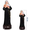 Statue Sainte Rita en résine ou fibre de verre, en couleur, pour intérieur/extérieur. Plusieurs tailles..