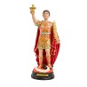 Statue de saint Expédit en résine peinte à la main. Plusieurs tailles.
