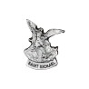 Pin´s silhouette de saint Michel H. 1,5 cm en métal couleur argentée.