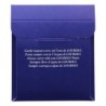 Collier cordon noir réglable avec pendentif flacon d'eau de Lourdes. Livré pochette.