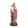 Statue de saint Joseph en résine peinte à la main. Plusieurs tailles.