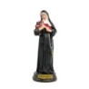 Statue en resine peinte a la main de sainte Rita. Plusieurs tailles.
