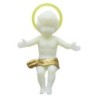 Enfant Jésus bras ouverts, fluorescent pour crèche, plusieurs tailles..