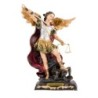 Statue en résine peinte à la main de Saint Michel avec balance. Disponible en plusieurs tailles...