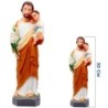 Statue Saint Joseph en résine ou fibre de verre, en couleur, pour intérieur/extérieur. Plusieurs tailles...