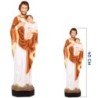 Statue Saint Joseph en résine ou fibre de verre, en couleur, pour intérieur/extérieur. Plusieurs tailles...
