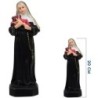 Statue Sainte Rita en résine ou fibre de verre, en couleur, pour intérieur/extérieur. Plusieurs tailles..