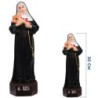 Statue Sainte Rita en résine ou fibre de verre, en couleur, pour intérieur/extérieur. Plusieurs tailles..