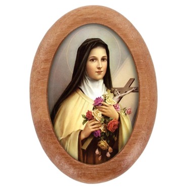 Plaque auto en bois d olivier forme ovale H. 4 x 3 cm avec resine de