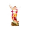 Statue en résine ou fibre de verre intérieur/extérieur en couleur de saint Michel, Hauteur 15 cm.